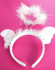 Angel Halo Headband with Wings
