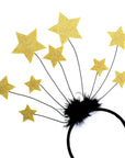Glitter Starburst Headband (Gold)