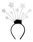 Glitter Starburst Headband (Silver)