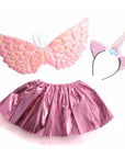 Metallic Pegasus Unicorn Accessory Kit (Pink)