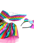 Metallic Pegasus Unicorn Accessory Kit (Rainbow)