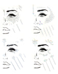 Cheek Diamonte Stickers