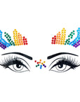 Face Diamonte Stickers (Rainbow)