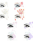 Side Face Diamonte Stickers