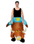 Adult Inflatable Bull Rider Costume