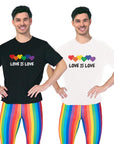 Adult Rainbow T-Shirt (Love Is Love)