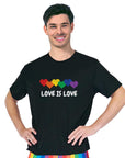 Adult Rainbow T-Shirt (Love Is Love)