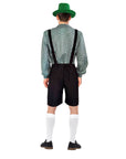 Adult Beer Man Costume (Green Checkered)