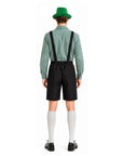 Adult Beer Man Costume (Green Checkered)