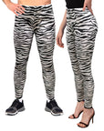 Adult Zebra Print Leggings
