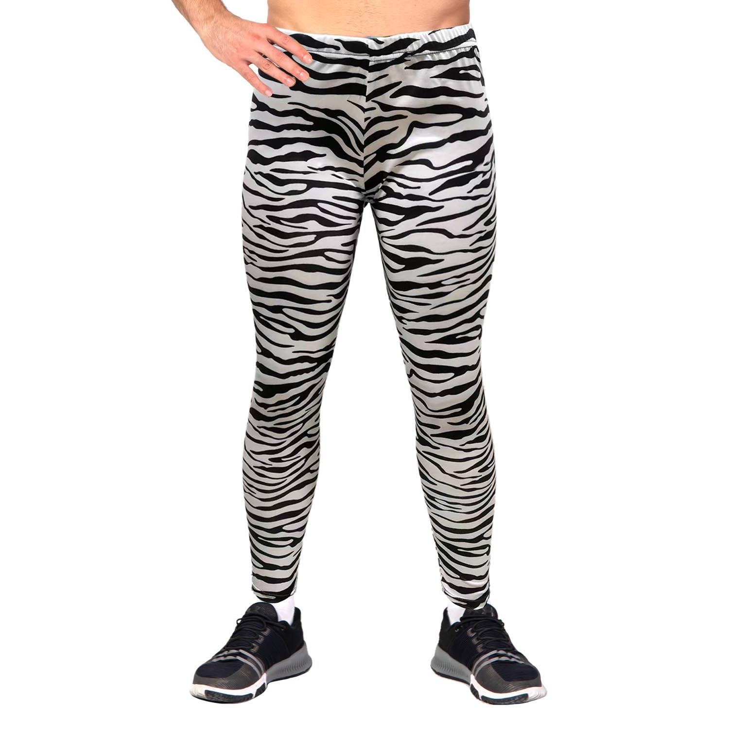 Adult Zebra Print Leggings