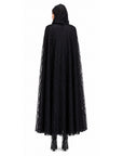 Adult Black Lace Cape Costume