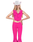 Adult Pink Doll Cowgirl Costume