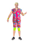 Adult 80s Workout Man Costume
