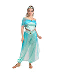 Adult Blue Arabian Princess Costume