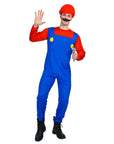 Adult Red Plumber Costume