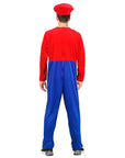 Adult Red Plumber Costume