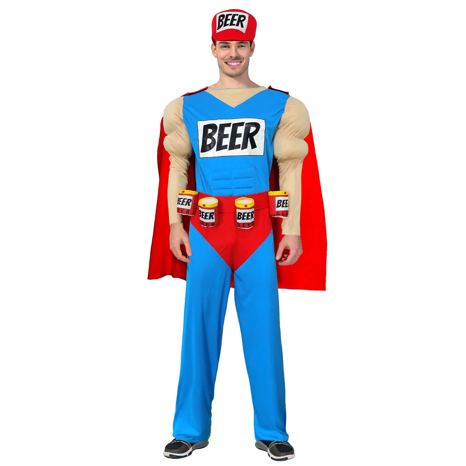 Adult Beer Man Hero Costume