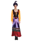 Adult Orange Hocus Witch Costume
