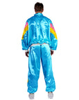 Adult Blue 80s Tracksuit Costume