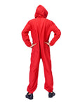 Adult Red Robber Costume