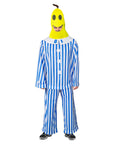 Adult Banana in Stripe Pjs Costume