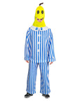 Adult Banana in Stripe Pjs Costume