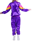 Adult 80s Purple Tracksuit Costume