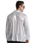 Adult Disco Shirt (Silver)