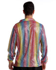 Adult Disco Shirt (Rainbow)