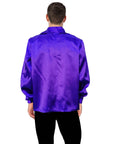 Adult 70s Disco Shirt (Purple)