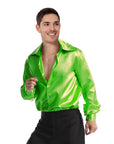 Adult 70s Disco Shirt (Green)