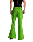 Adult 70s Disco Flare Pants (Green)