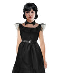 Children Black Prom Dress Costume