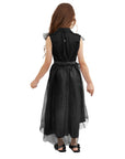 Children Black Prom Dress Costume