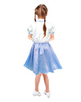 Children Blue Gingham Girl Dress