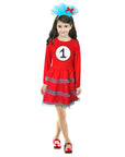 Children Red Thing Girl Costume