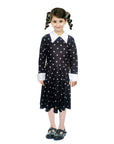 Children Goth Girl Printed Dress Costume