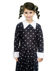 Children Goth Girl Printed Dress Costume