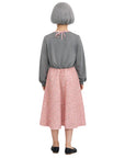 Children Grandma Dress and Cardigan Costume