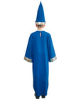 Children Blue Wizard Magician Costume