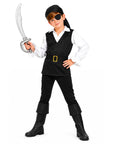 Children Black Pirate First Mate Costume