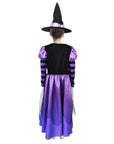 Children Purple Witch Costume