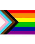 Progress Pride Rainbow Flag