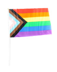 Progress Pride Rainbow Hand Flag