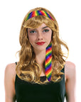Rainbow Long Hair Band (Head Scarf)