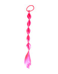 Hot Pink Bubble Hair Extension
