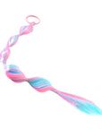Bubble Hair Extension (Double Colour) Blue and Pink