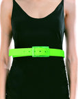 80s Neon Belt (Green)