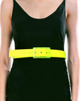 80s Neon Belt (Yellow)
